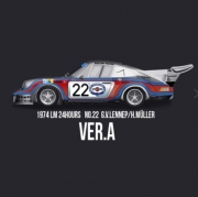 K770 1/43 911Carrera RSR Turbover. A1974 LM 2nd#22