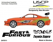 24T011 1/24 Toyota Supra Fast And Furious USCP