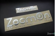 ZT002 1/24 ZoomOn logo metal sticker