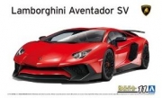 06120 1/24 `15 Lamborghini Aventador SV [No.11] Aoshima