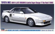 21145 1/24 Toyota MR2 (AW11) Late Version G-Limited Super Charger (T-Bar Roof) 1988