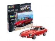 067668 Model Set] 1/24 Jaguar E-Type Coupe