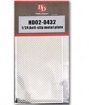 HD02-0432 1/24 Anti-Slip Metal Plate