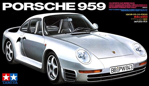 24065 1/24 Porsche 959 Kit C465 포르쉐 타미야 프라모델