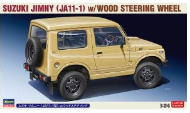 [사전 예약] 20568 1/24 Suzuki Jimny JA11-1 w/Wood Steering